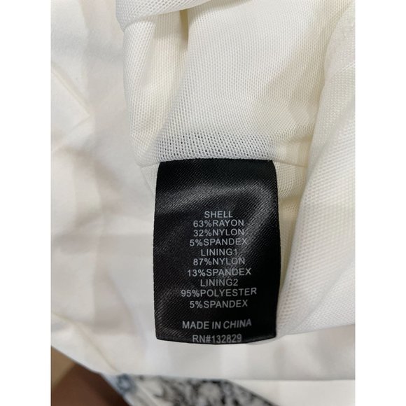 NBD Aaliyah Bodysuit White Women's Size Small - Picture 12 of 12